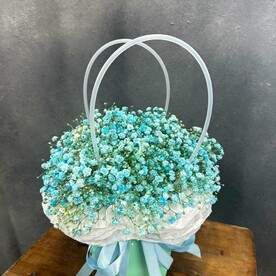 Сумочка пушистой гипсофилы