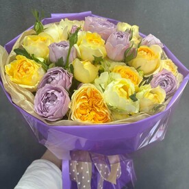 Пионовидный микс