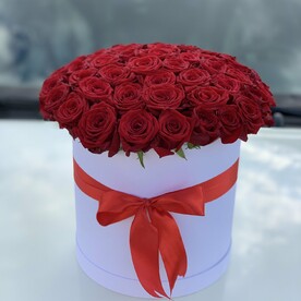 51 Роза в коробке