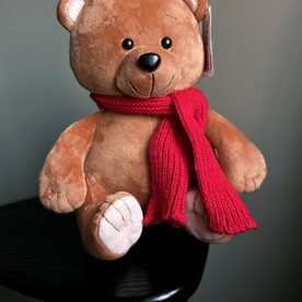 Мишка с шарфом