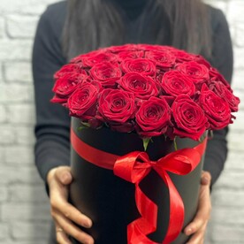 Розы в коробке