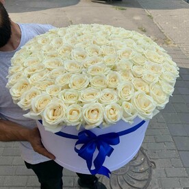 Розы в коробке)