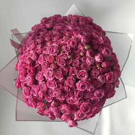 Букет из 101 Мисти Баблз