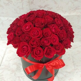 Розы в коробке