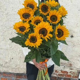 Букет из подсолнух🌻