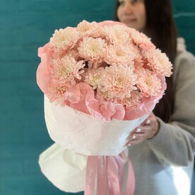 Букет 5 хризантем