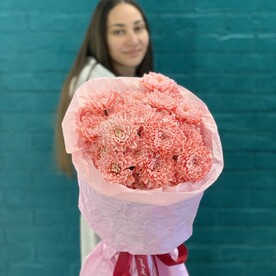 Букет 5 хризантем