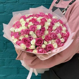 Букет из 101 розы