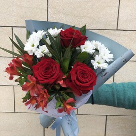 Нежный букет-комплимент