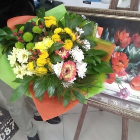 Букет европейский стильный