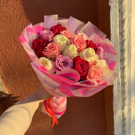 Радужный  букет