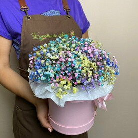 Коробочка с гипсофилой