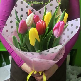 11 тюльпанов микс
