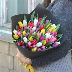 45 тюльпанов микс