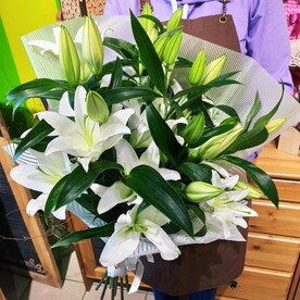 Букет из лилий