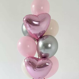 Набор шаров Розовая принцесса