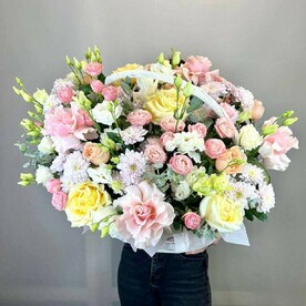 Нежная ароматная корзина