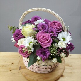 Корзина с цветами
