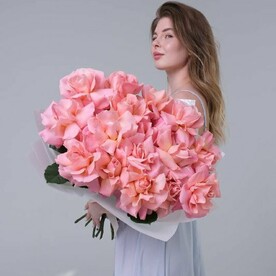 Монобукет французских роз