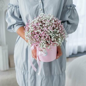 Композиция из гипсофилы