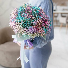 Сочный микс из гипсофилы