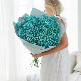 В мечтах о море, гигант из гипсофилы