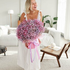 Ягодное варенье, гипсофила в шляпной коробке