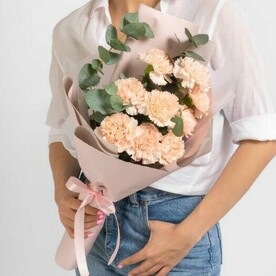 Букет из ажурных диантусов