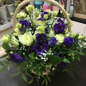 Корзина небо сапфировое