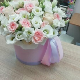 Коробка шляпная нежность