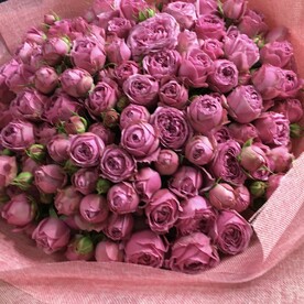 Букет малиновые облака