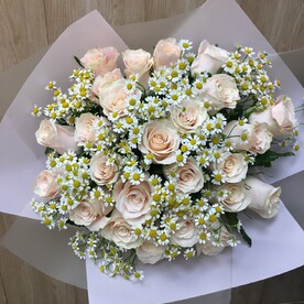 Букет ромашковое поле