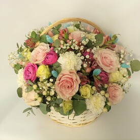 Корзина "Цветочный сад"