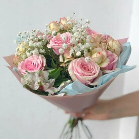 Букет "Розовые мечты"