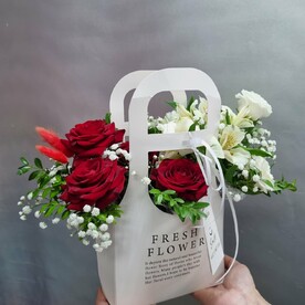 Сумка с цветами