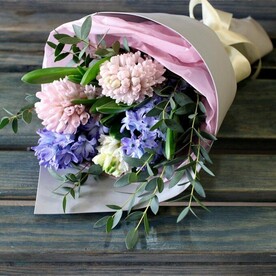 Букетик гиацинтов