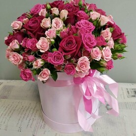 Коробка роз «Лавери»