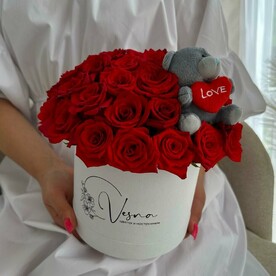 Розы в коробке🌿