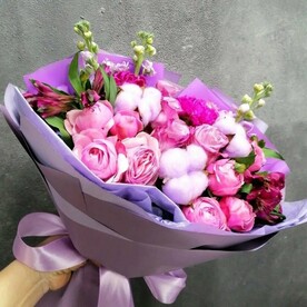 Букет "Прикосновения любви"