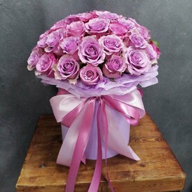 Цветы в коробке