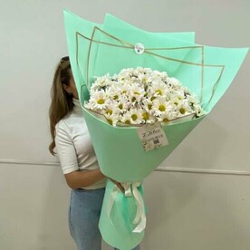 Букет-гигант из ромашек