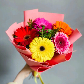 Букет из 5 гербер