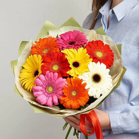 Букет из 9 гербер