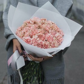 Букет из диантусов