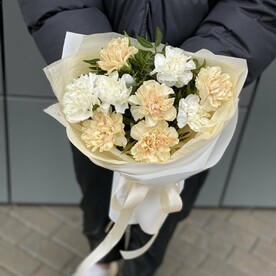 Букет из 9 диантусов