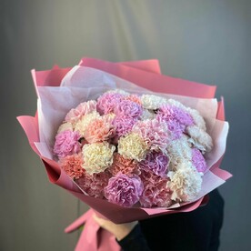 Букет из диантусов «Чувственность»