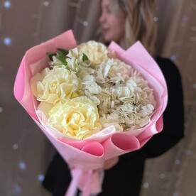 Авторский букет «тёплые мгновения»