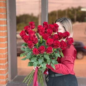 Букет «Красный бархат»