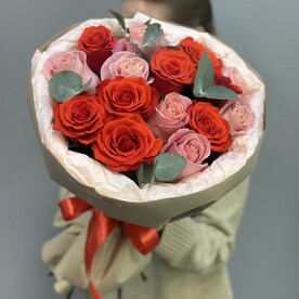 Красивое сочетание роз