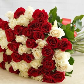 51  роза микс, 60см